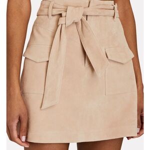 INTERMIX suede mini skirt - size US 8 - NWT